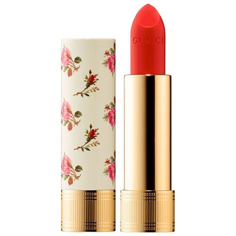 gucci lipstick orange|best gucci lipstick shades.